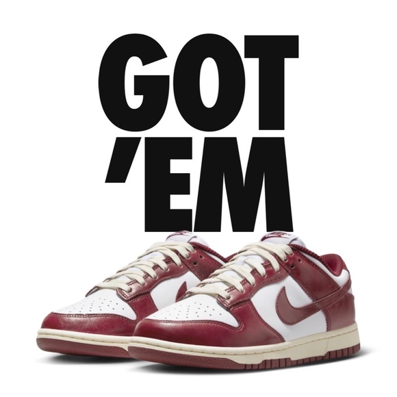 Nike Dunk Low PRM Vintage Team Red Size 11 🚨FINAL DROP🚨 - Picture 9 of 9